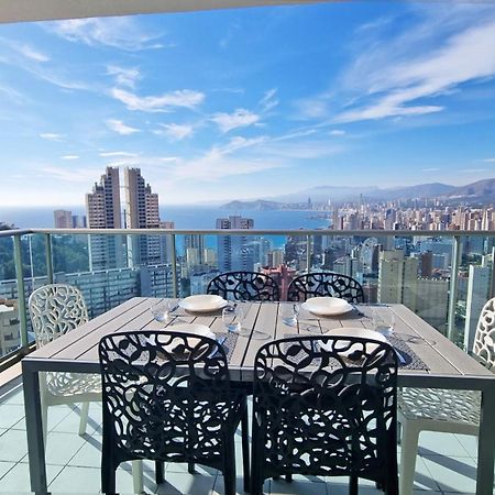 Apartmán Skyline 18 Terraza Privada Con Impresionantes Vistas Al Mar Benidorm Exteriér fotografie